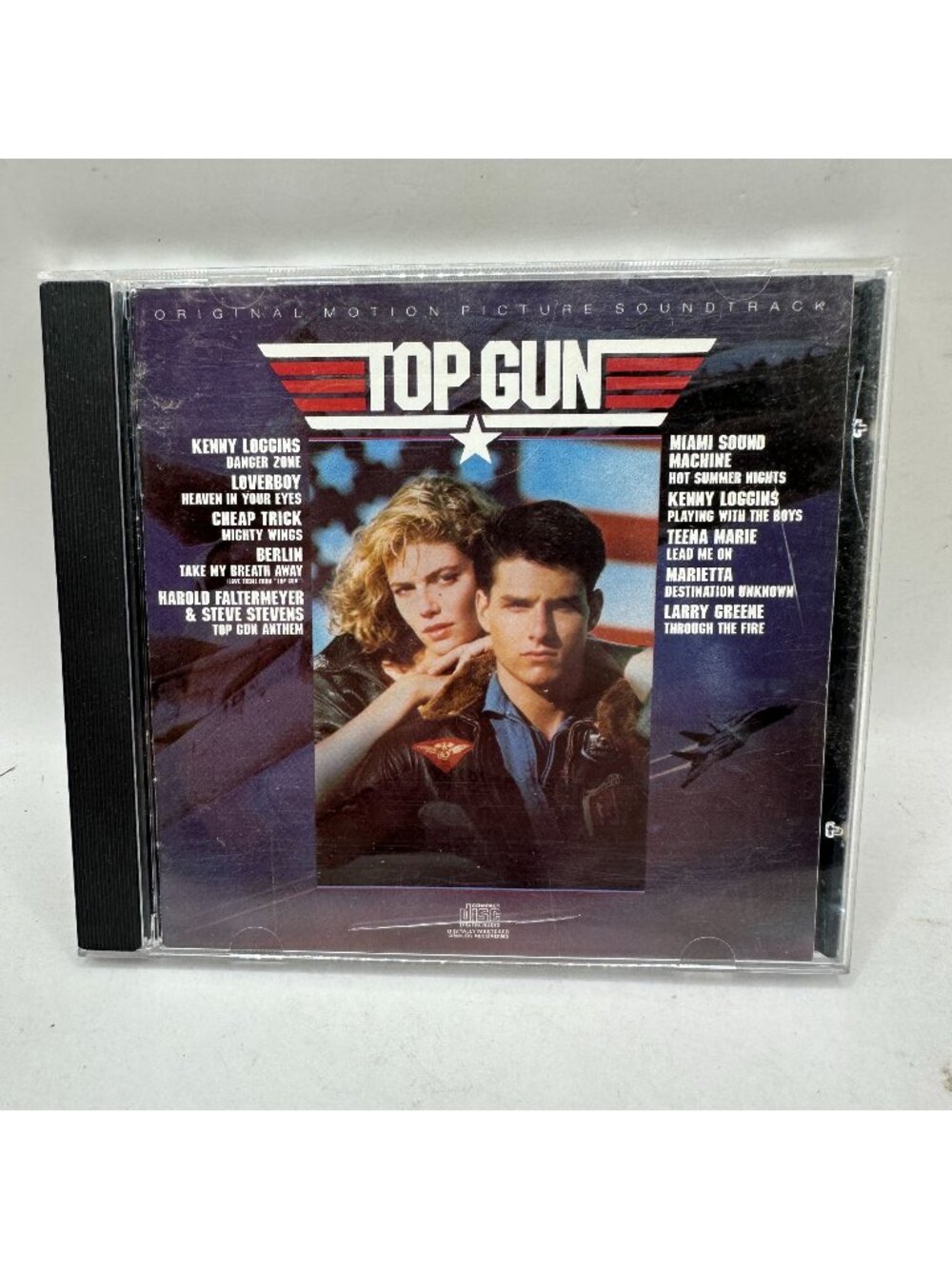 Top Gun Original Motion Picture Soundtrack 1986 Audio CD Columbia Records